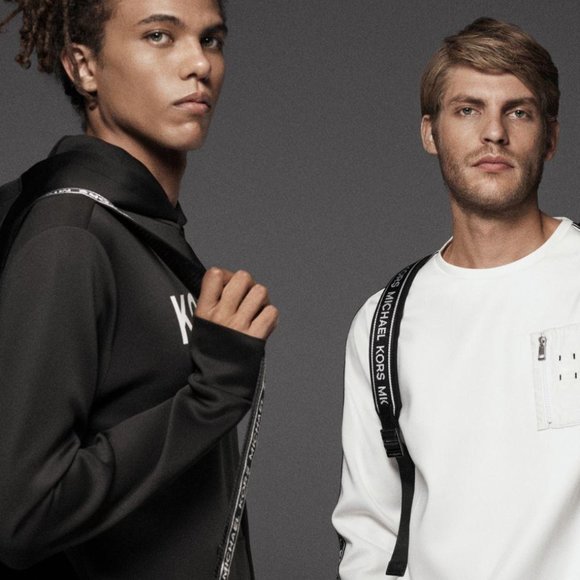 🆕️ Michael Kors Kent Logo Taping Backpack - Picture 8 of 8